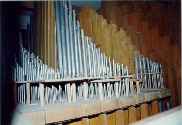A csszri reformtus templom orgonja