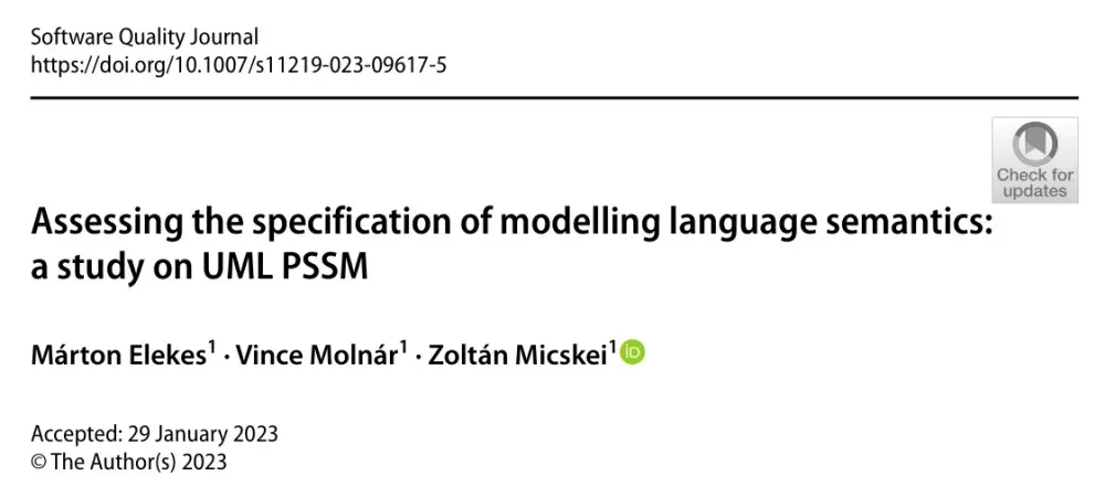 Assessing the specification of modelling language semantics: a study on UML PSSM